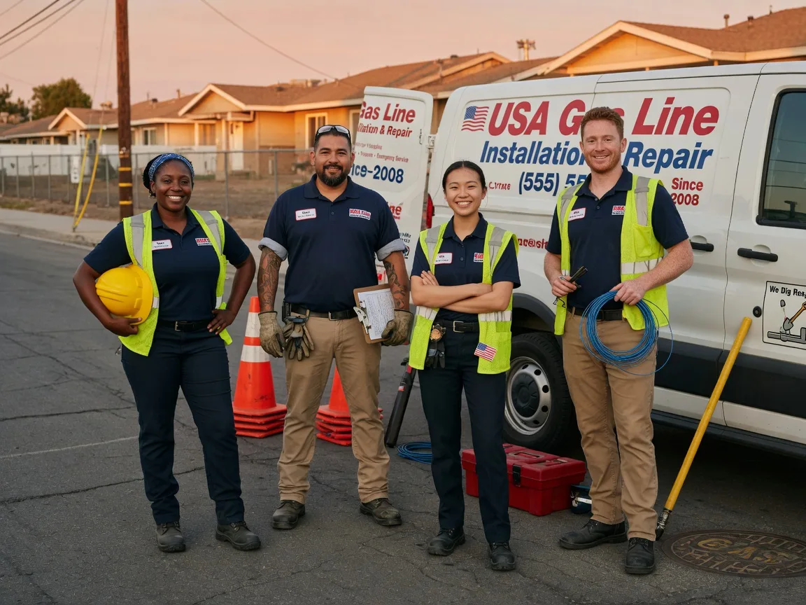 Gas Line Installation company in Chester, IA
